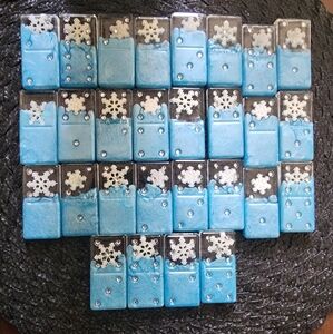Snowflake theme Domino's